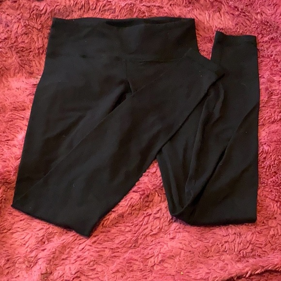 Lululemon Black Full Length Mid Rise Wunder Unders - Picture 10 of 10